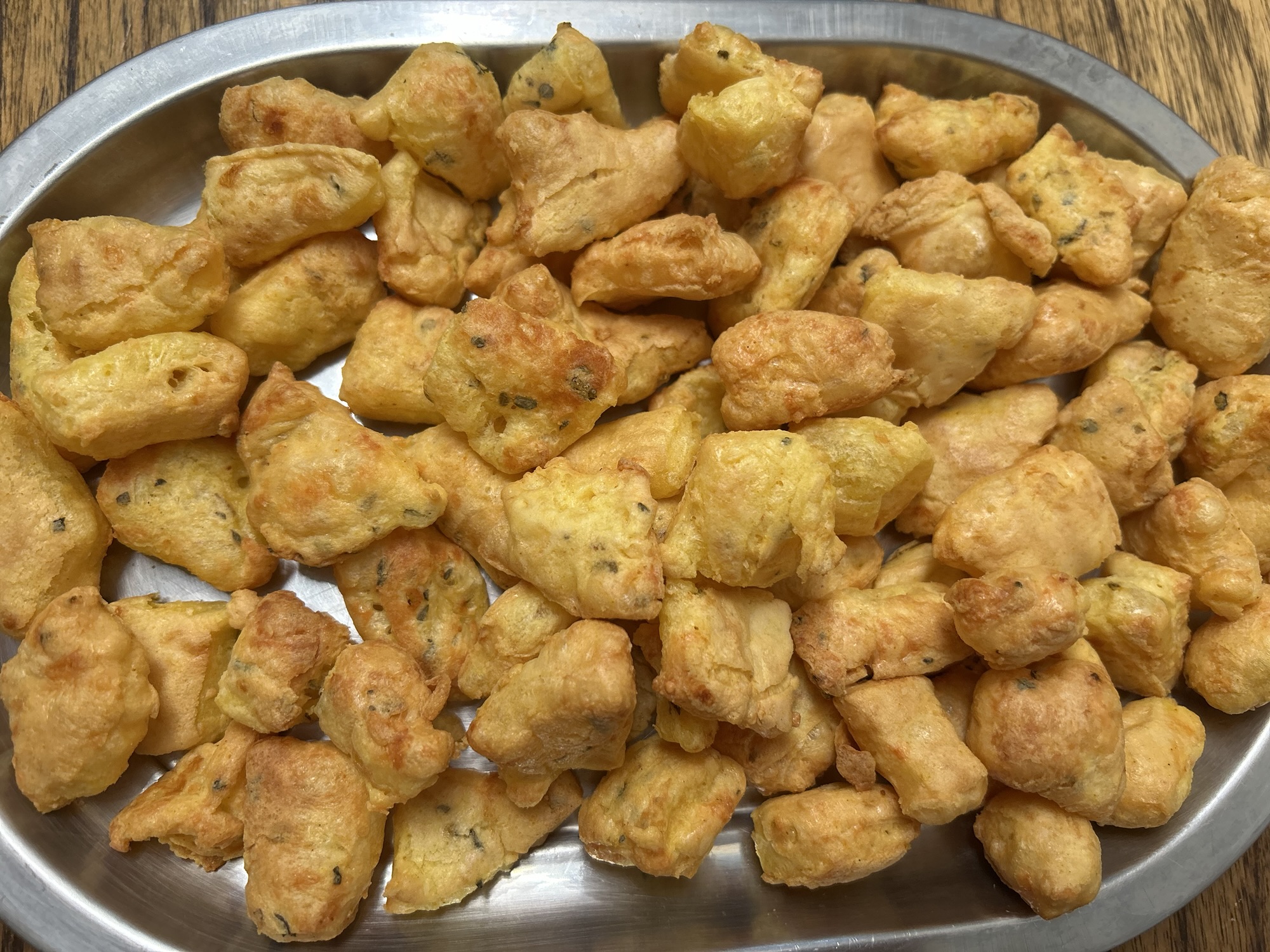 Petisco de tapioca